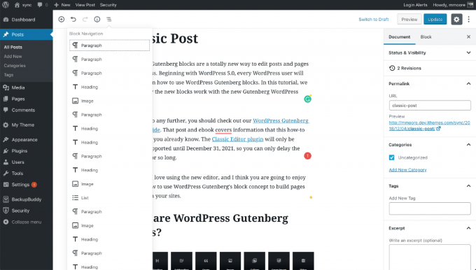 How To Transition From The Classic WordPress Editor To Gutenberg image 9