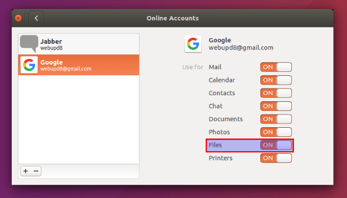 How to Sync Google Drive with File Manager in Ubuntu / PopOs?