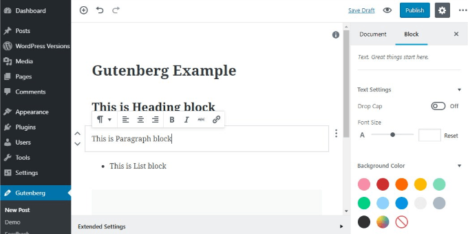 How To Transition From The Classic WordPress Editor To Gutenberg image 3