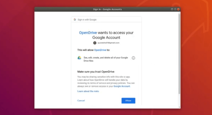 How To Sync Ubuntu To Your Google Drive image 10