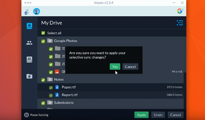 How to Sync Google Drive with File Manager in Ubuntu / PopOs?