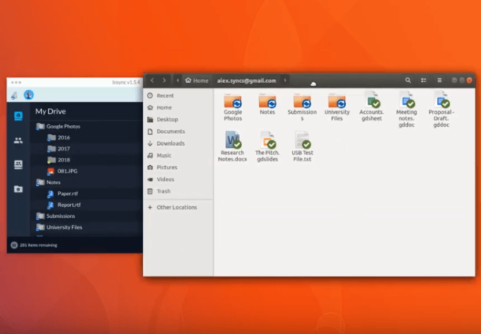 How To Sync Ubuntu To Your Google Drive - 1