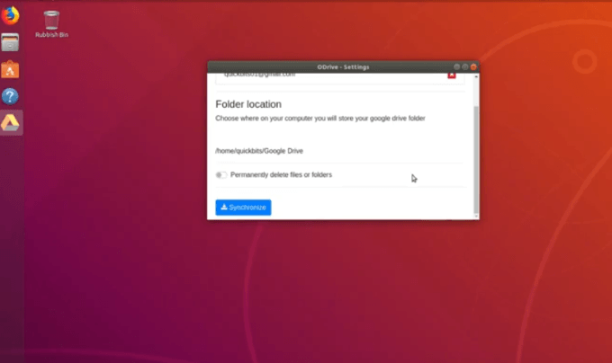 How To Sync Ubuntu To Your Google Drive image 11