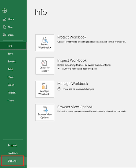 Customize Quick Access For Excel Compare And Merge Workbooks