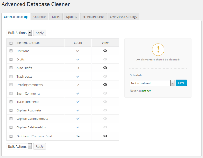 How To Boost Performance In WordPress Through a Database Clean - 9