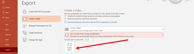 how to add video to powerpoint without increasing file size