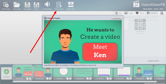 How To Create Animated Videos Using VideoMakerFX - 96