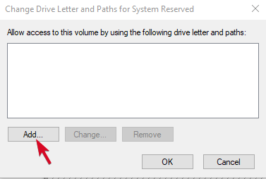adding new drive letter in disk management tool