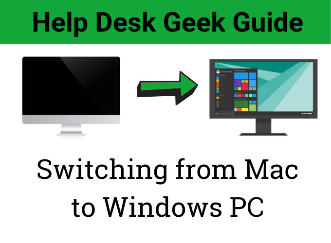 coming from mac to windows 10