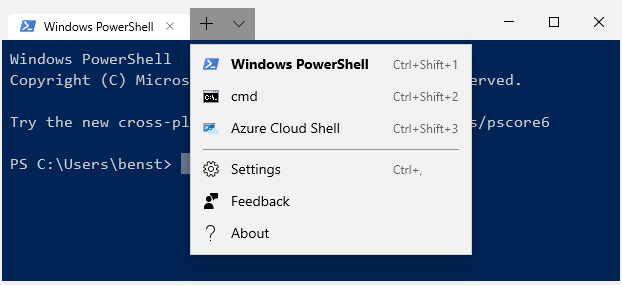 windows terminal command