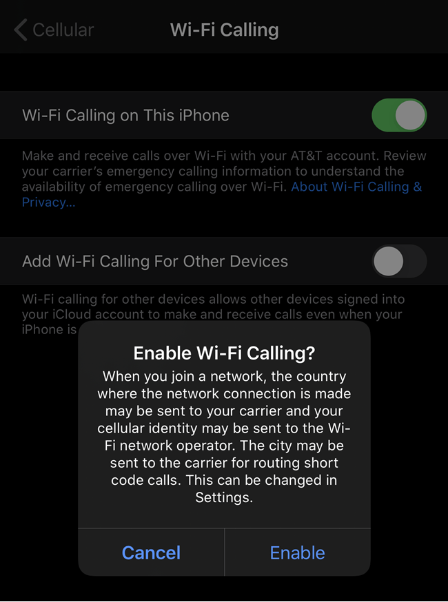 How To Use WiFi To Make Cellphone Calls image 11