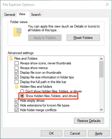 windows 10 search by file size