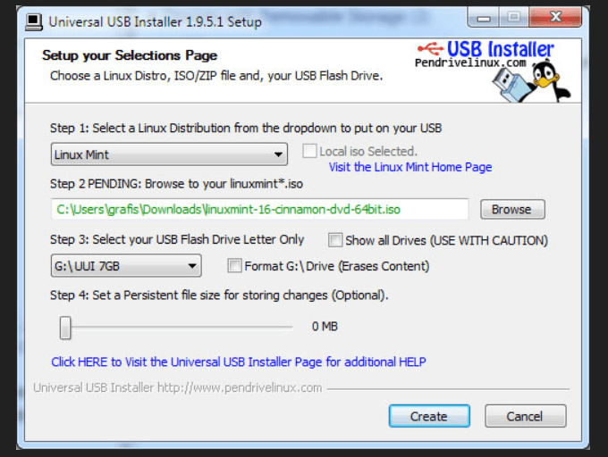linux universal usb installer for mac