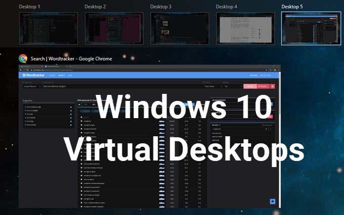 How To Set Up Virtual Desktops In Windows 10 image 1