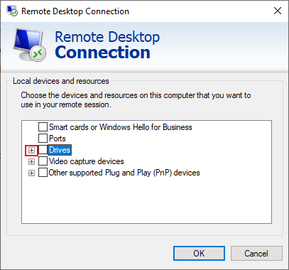 Accessing Local Files and Folders on Remote Desktop Session - 28