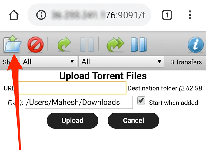 transmission torrent client android