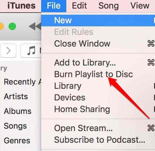 burn music to cd from itunes