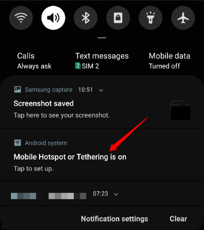 ostoto wifi hotspot mobile connected but no access