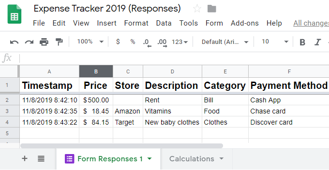 How To Use Google Forms As An Expense Tracker - 56