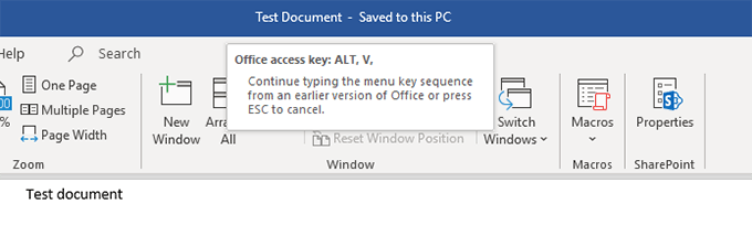 View Word Documents in Full-Screen Mode image 2