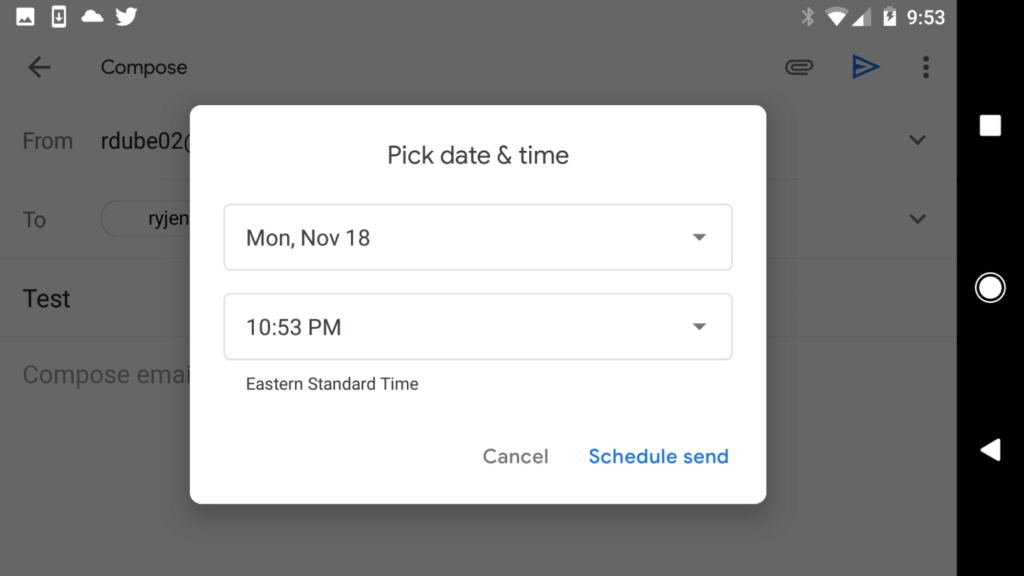 How To Schedule an Email To Go Out At a Set Time image 8