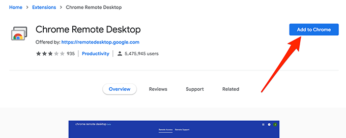 chrome remote desktop how to connect