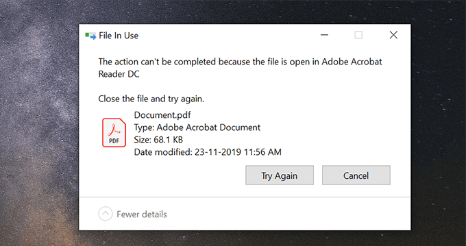 How to Open a Locked File When Another Program Is Using It image 1