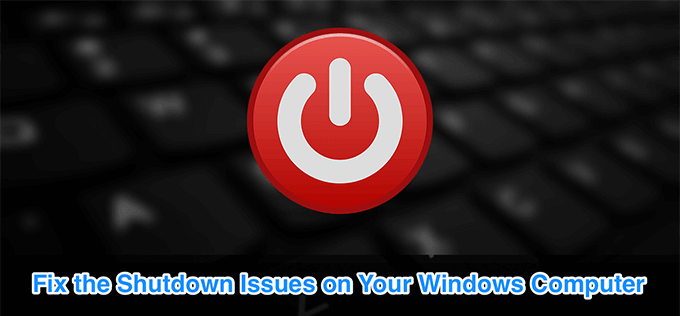 karakterisere flugt femte How to Fix When Windows Won't Shut Down