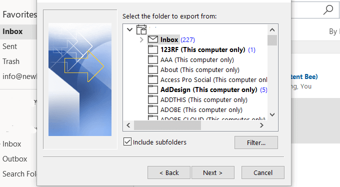 How To Save Your Emails To a Local Hard Drive - 86