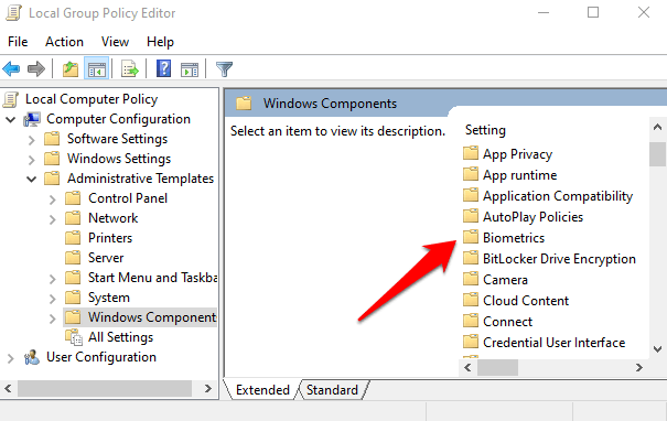 windows fingerprint reader software