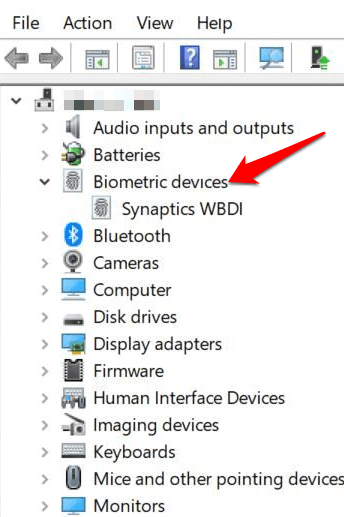 microsoft fingerprint reader software