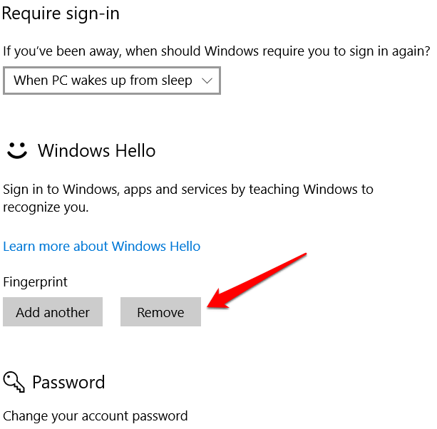 Why cant I set up Windows Hello fingerprint?