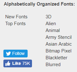1001 free fonts for windows