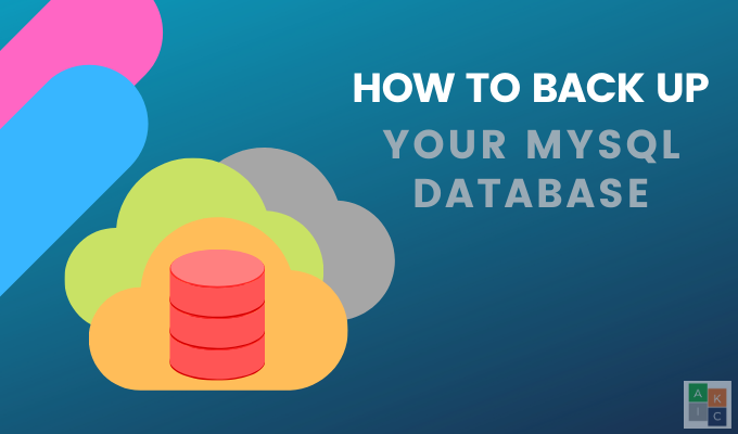 How To Backup a MySQL Database image 1
