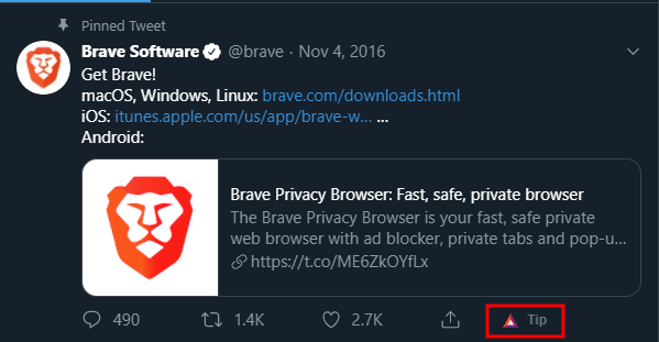 brave browser for mac review