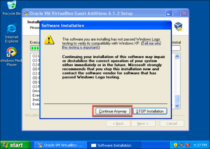 windows xp virtual machine download