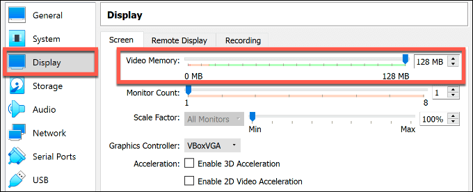 virtualbox full screen windows xp