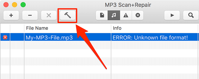 fix mp3 files