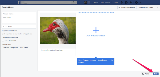 Move Photos to a Different Album in Facebook image 8