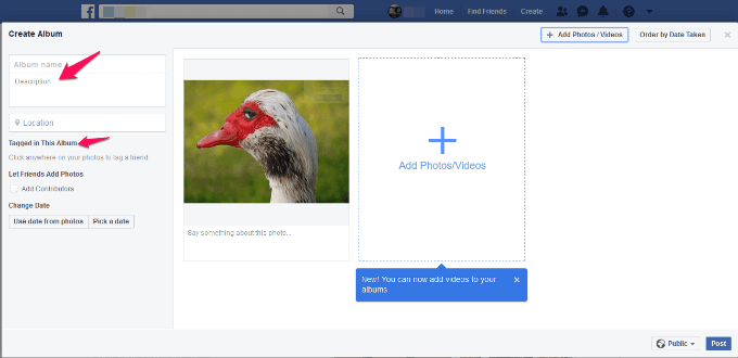 Move Photos To A Different Album In Facebook