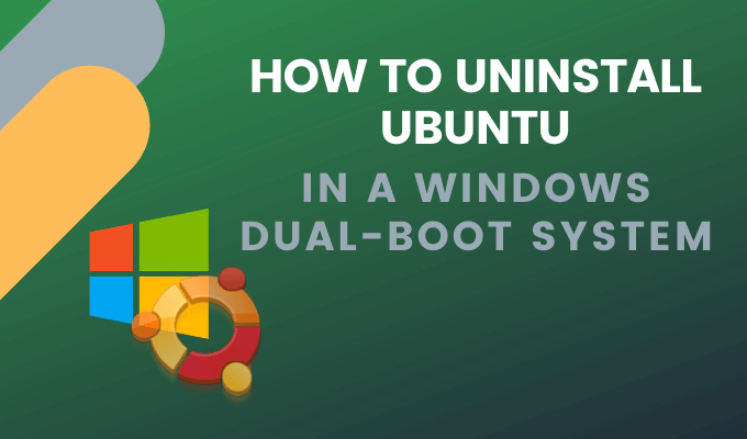 How to Uninstall Ubuntu in a Windows 10 Dual Boot System - 65