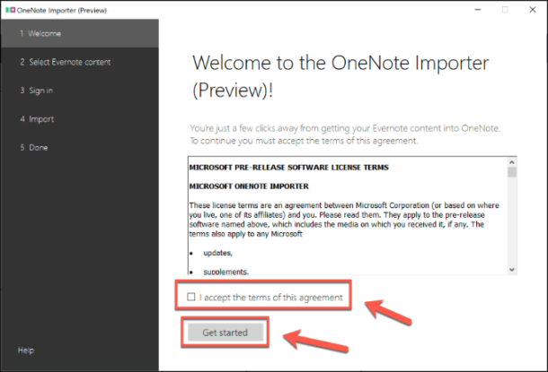 onenote evernote importer for mac