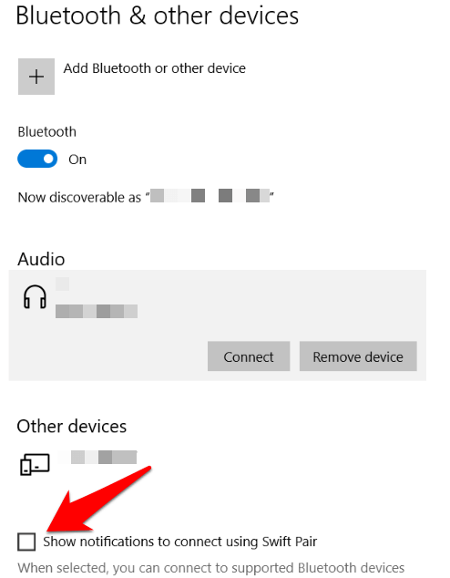 bluetooth devices not showing up windows 10