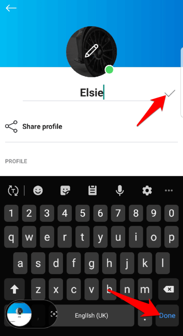 how to change skype name on mobile