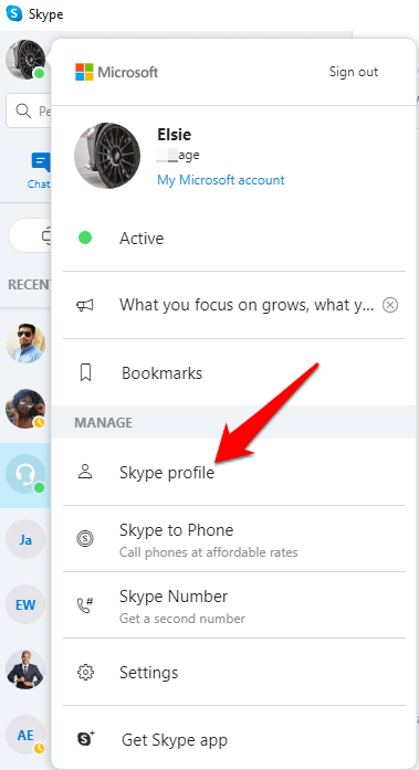 change skype id name