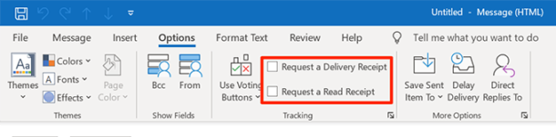 How To Set Up Read Receipts In Outlook