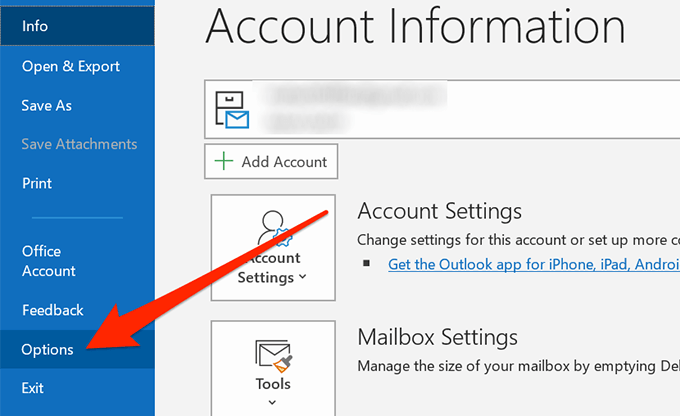read receipts in outlook for mac
