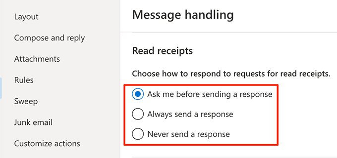 How To Set Up Read Receipts In Outlook - 99