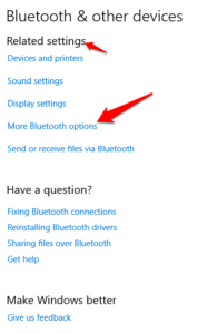 How To Turn On Bluetooth On Windows 10