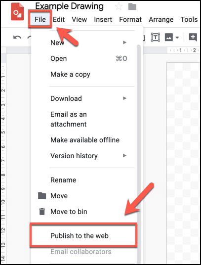 How To Use Google Drawing Tool - Use a google docs text box to set